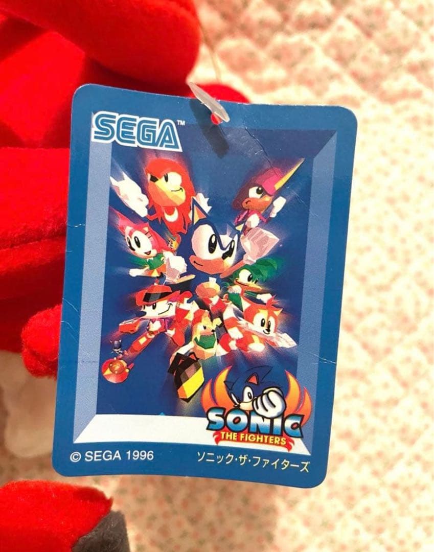 ナックルズ セガ ソニック・ザ・ファイターズ ソニック ぬいぐるみ