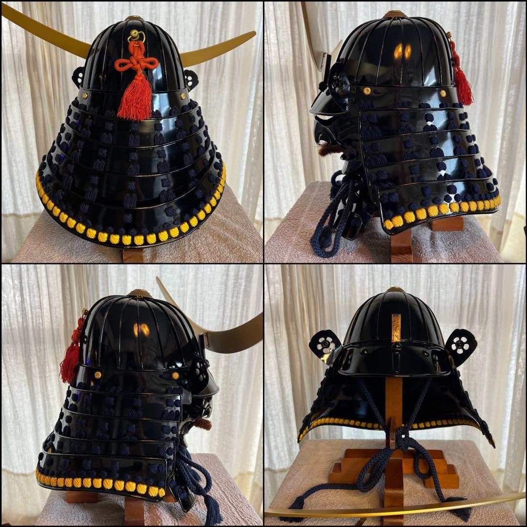 新品同様美品！『薩摩国住光忍十一代作』日本 甲冑 当世具足『 鎧 一式』 等身大