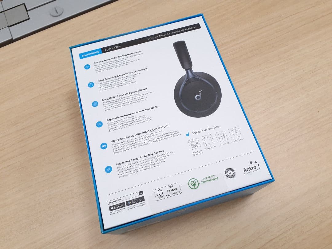 soundcore Space One ワイヤレスヘッドホン