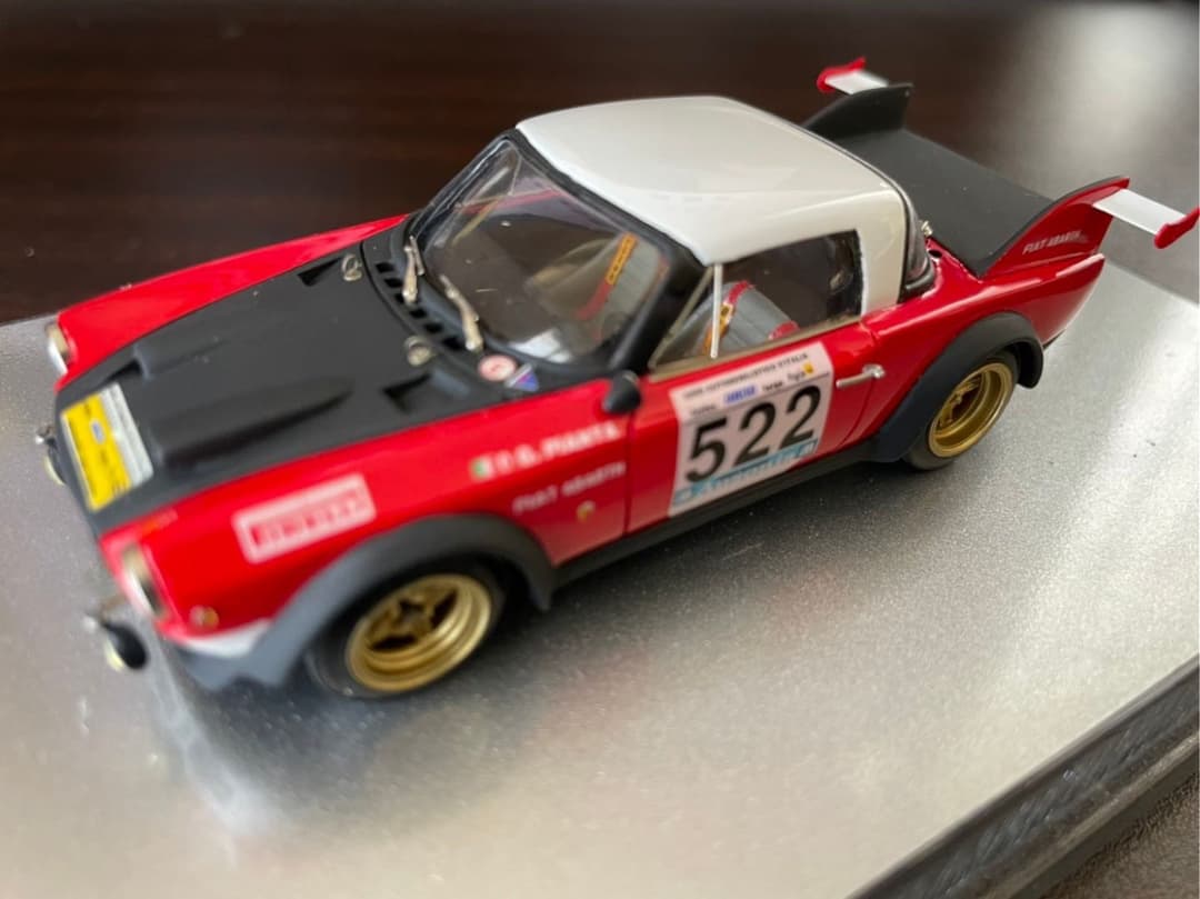 Fiat 124 Spider Abarth 1973 1/43 ミニカー
