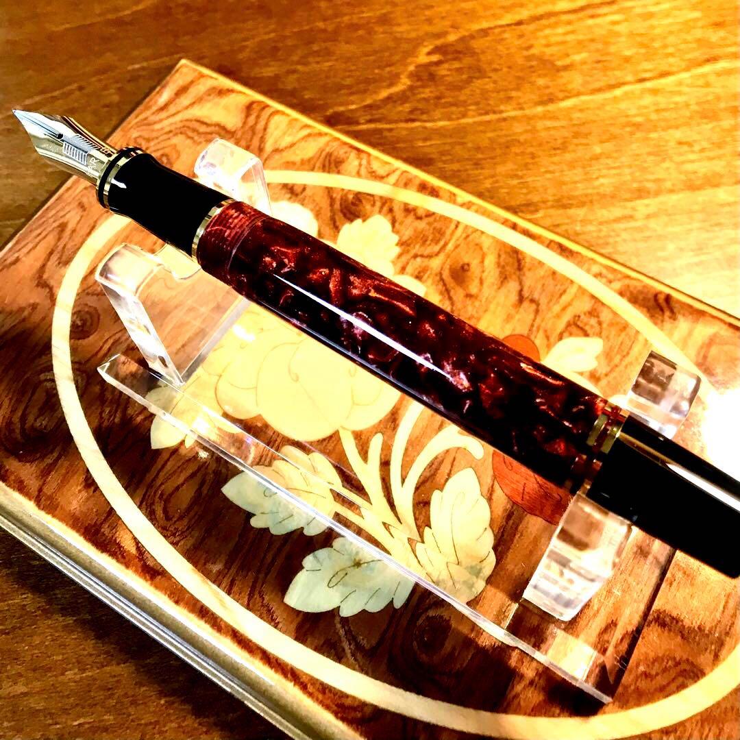 ☆超極上美品☆書き味抜群☆美しいパーカー万年筆デュオフォールド【センテニアル】