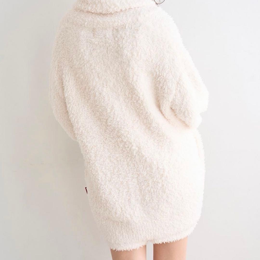 ジェラートスノーベアジャガードショールカーディガン