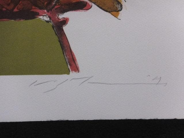 池田満寿夫　直筆サイン『おんな・おとこヨリ　亀頭の唄 その２』1010R