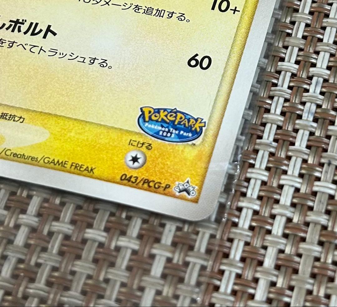 ポケパークのピカチュウ PROMO PCG-Pプロモカード 043/PCG-P