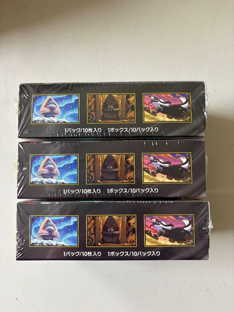 ポケモンカード　MEGAドリームex 3box シュリンク付き