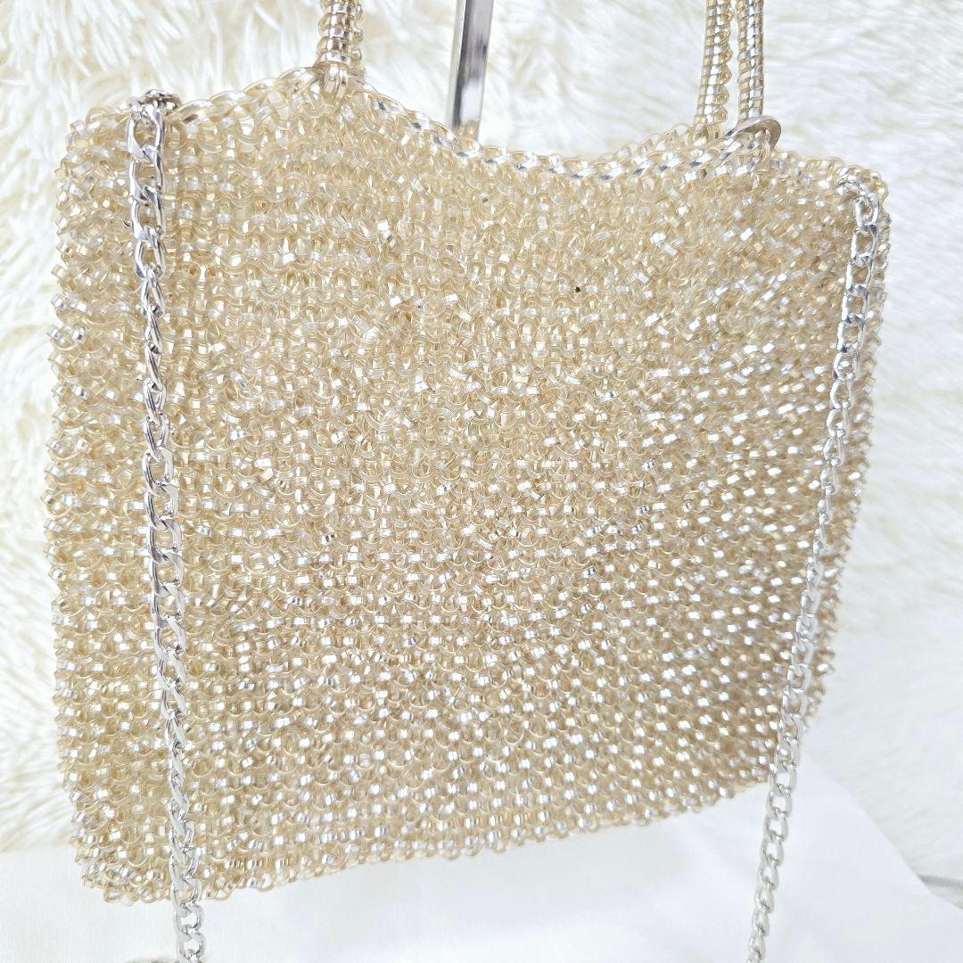 美品✨アンテプリマ スクエア ミディアム シルバー ゴールド