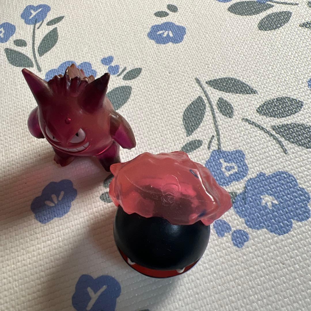 ポケモン 初期モンコレ ゲンガー クリア 色違い と ゴース 初期 2点セット