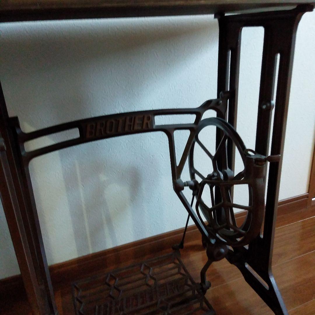 grin　アンティークミシン台　多目的