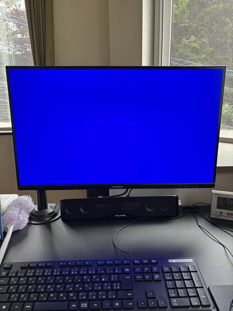 【アームなし】JAPANNEXT 27インチ ゲーミングモニター 165Hz