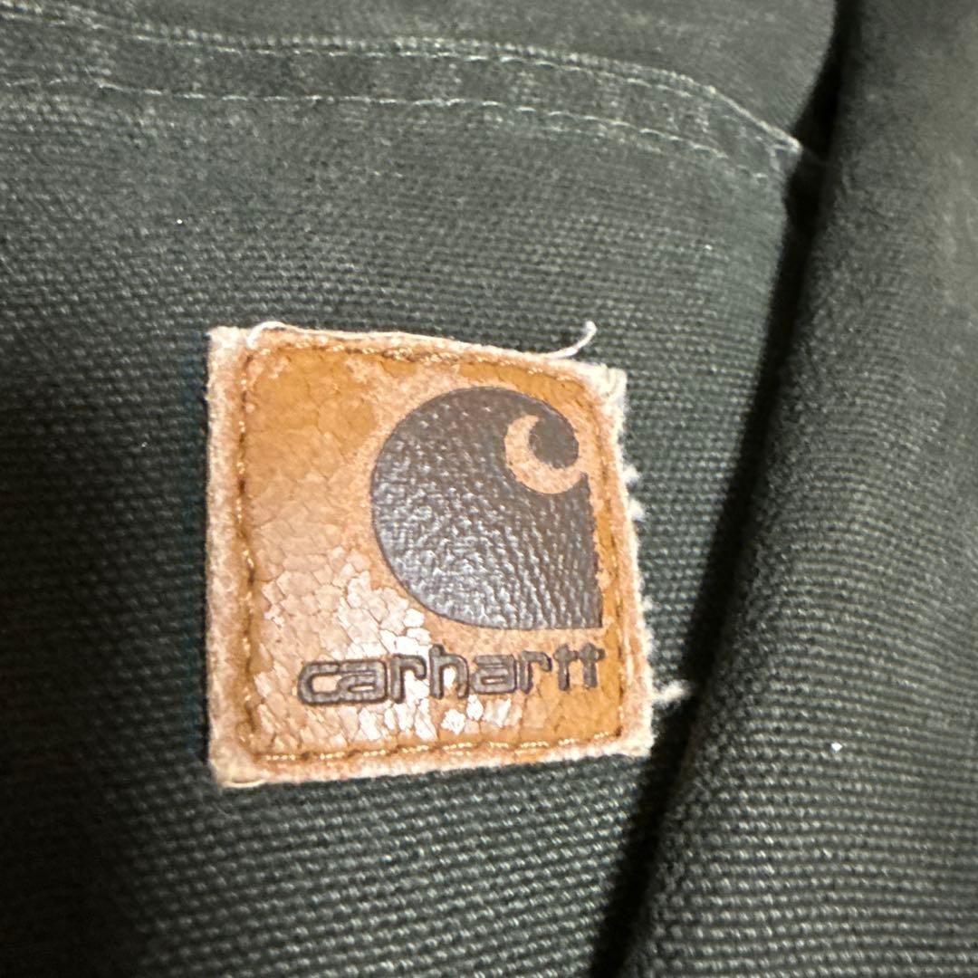 Carhartt ダークグリーン フード付きジャケット
