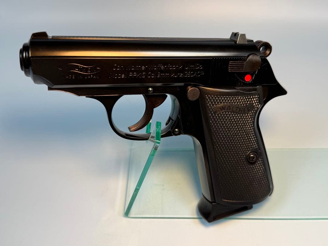 マルゼン製ワルサーニューPPK/Sブラックメタルモデル（ガスブローバック）