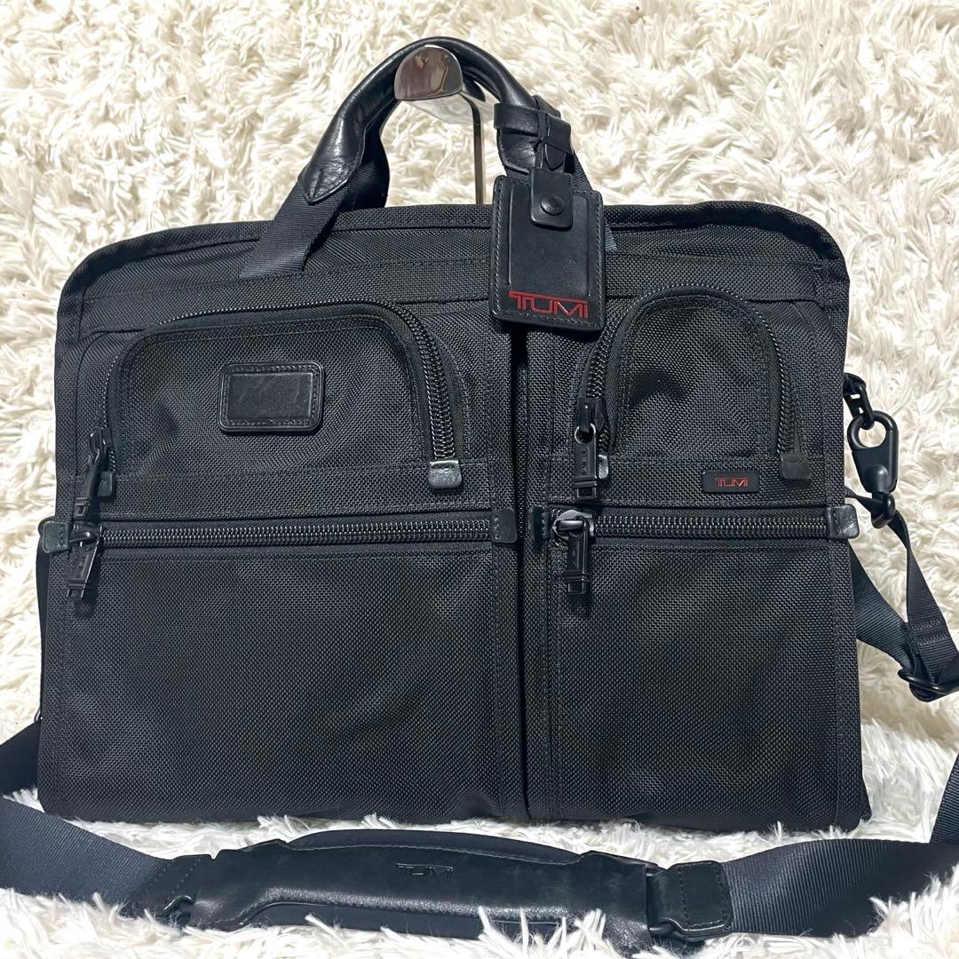 【極美品】TUMI 2way ビジネスバッグ 26114DH ペンケース付き