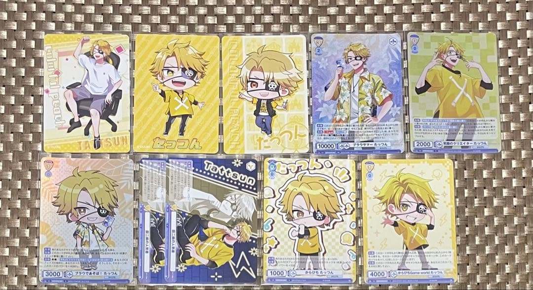 からぴち たっつん ヴァイス トレカ