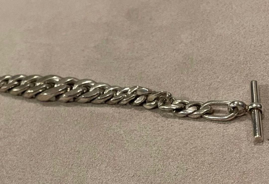 LAVER シルバー925 ミックスチェーンブレスレット