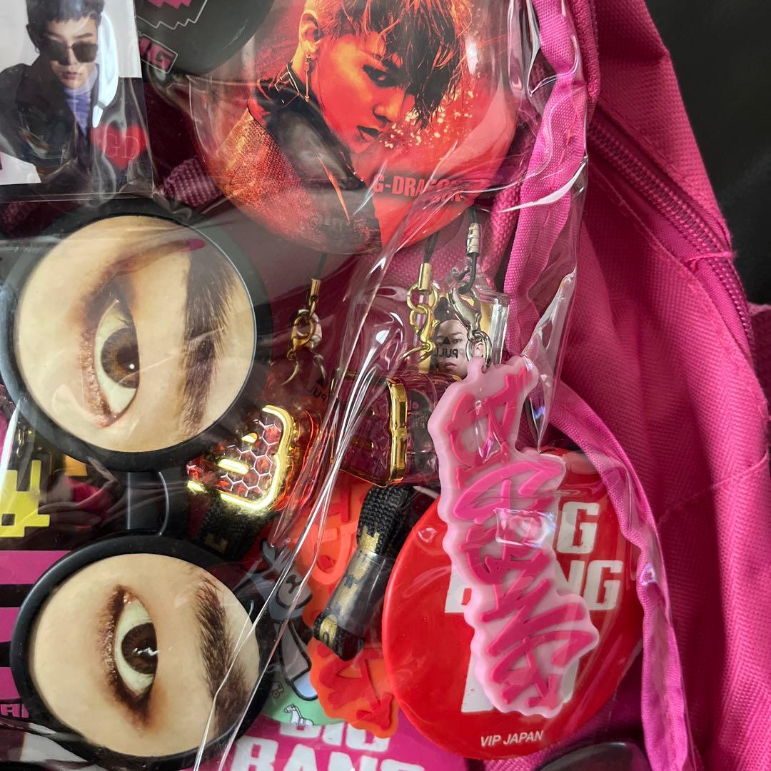 BIGBANG 透明バッグ　ぬいぐるみ バッジ　グッズ　G-DRAGON SOL