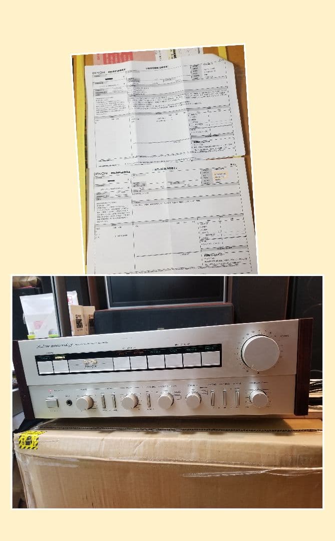 Denon PMA-790 / 4月28日 デノンサービにてメンテナンス完了