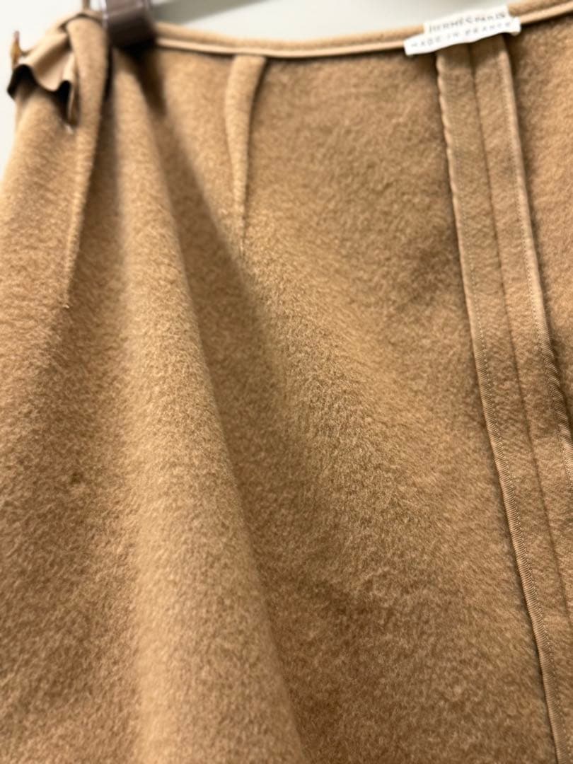 【希少】エルメス(マルジェラ期)キャメルスカート(お値下げ相談可)