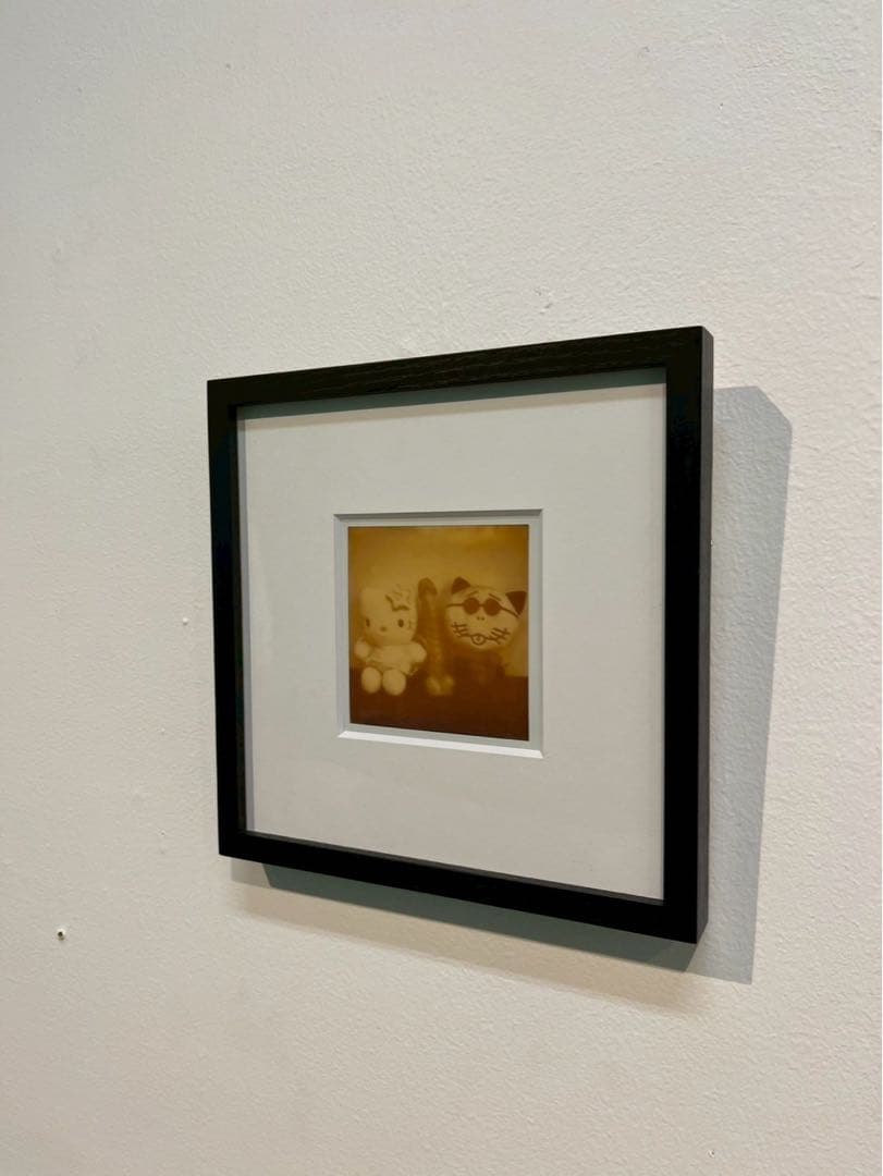 荒木経惟 ポラロイド写真 サイン入 額装