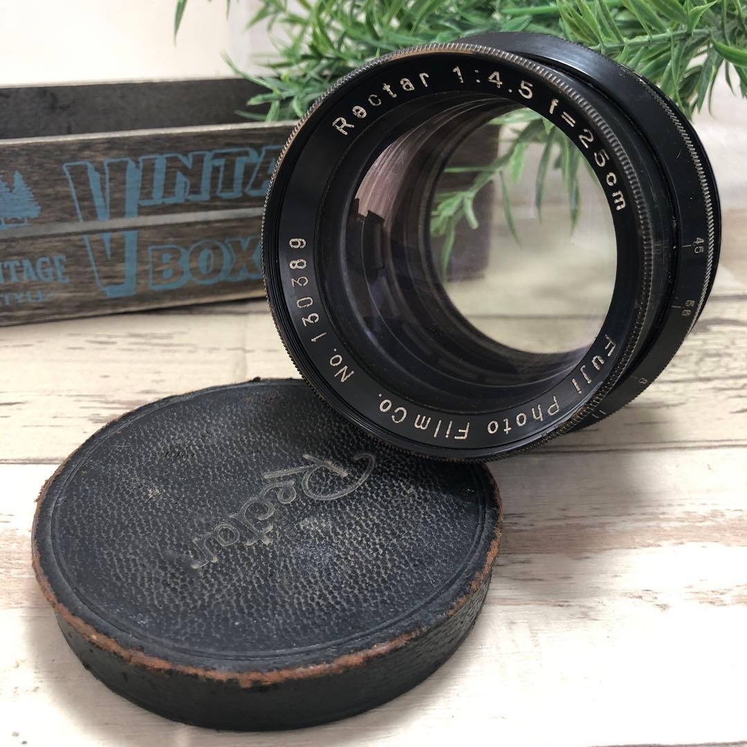 レンズ(単焦点) Fuji Photo film Co.Rectar 25cm F4.5