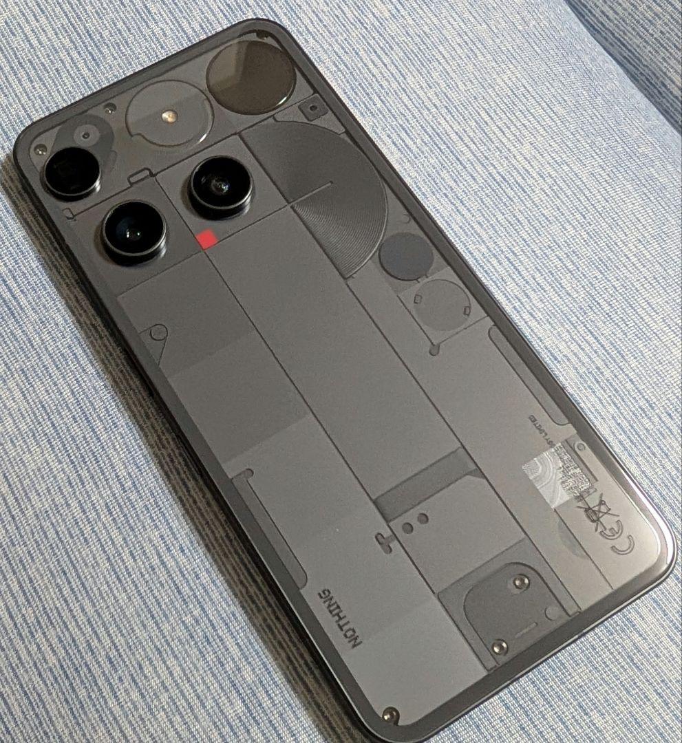 【美品】Nothing Phone 3　ブラック　12GB/256GB