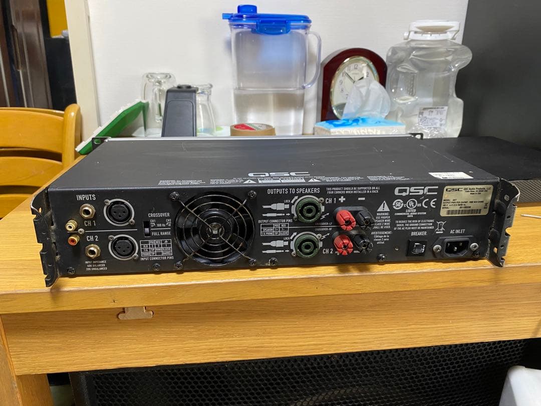 QSC GX7 MADE IN USA 1000W/4ohmパワーアンプ