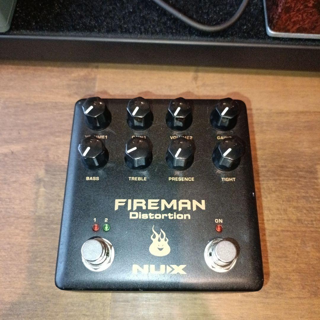 NUX FIREMAN Distortion ギターエフェクター