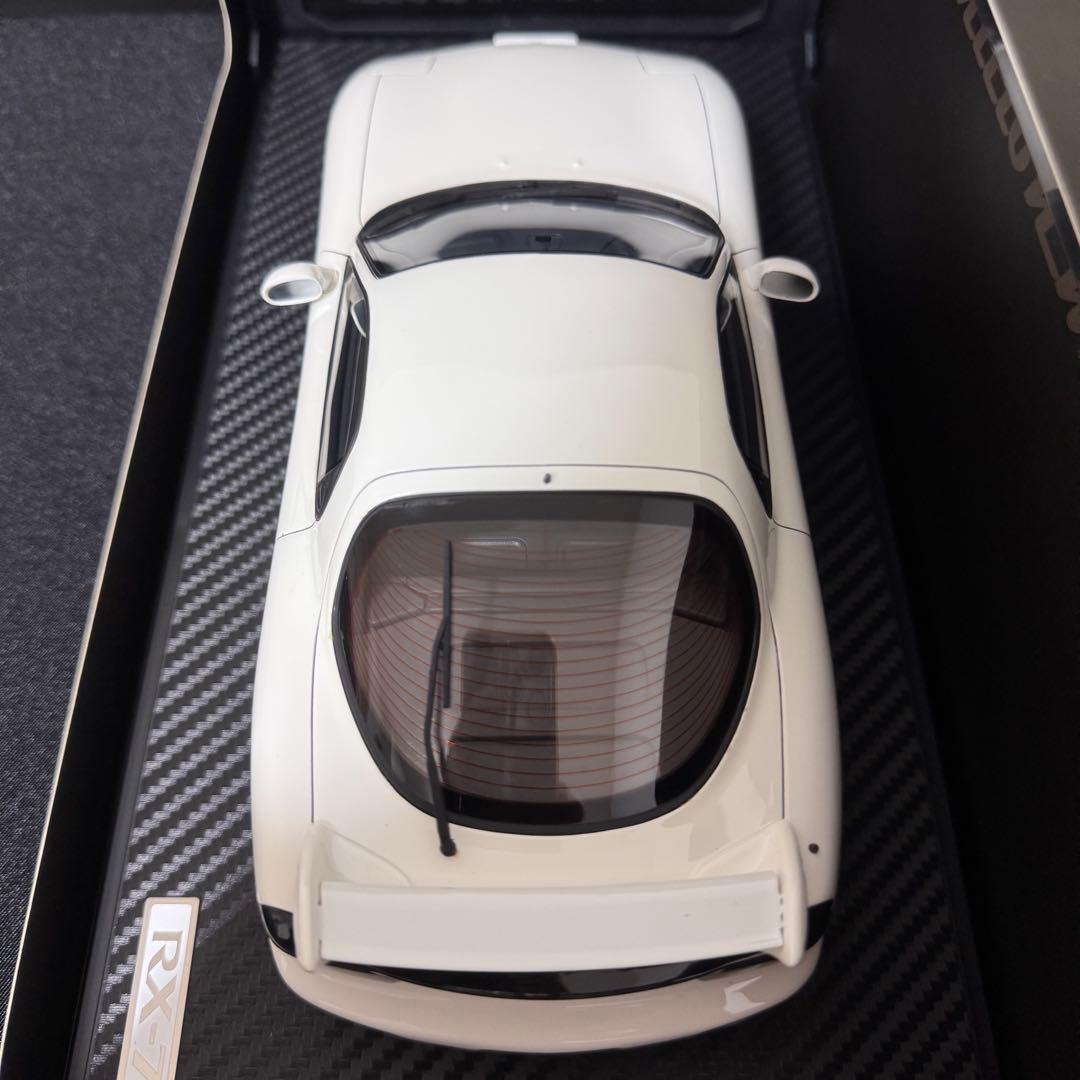 イグニッションモデル1/18 RX7 FD3S White 初期モデル　廃盤レア