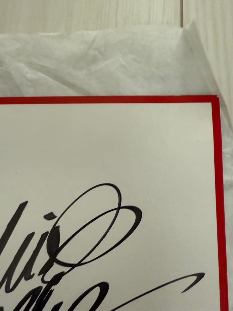 B'z LIVE-GYM 直筆サイン色紙　レア　稲葉浩志　松本孝弘