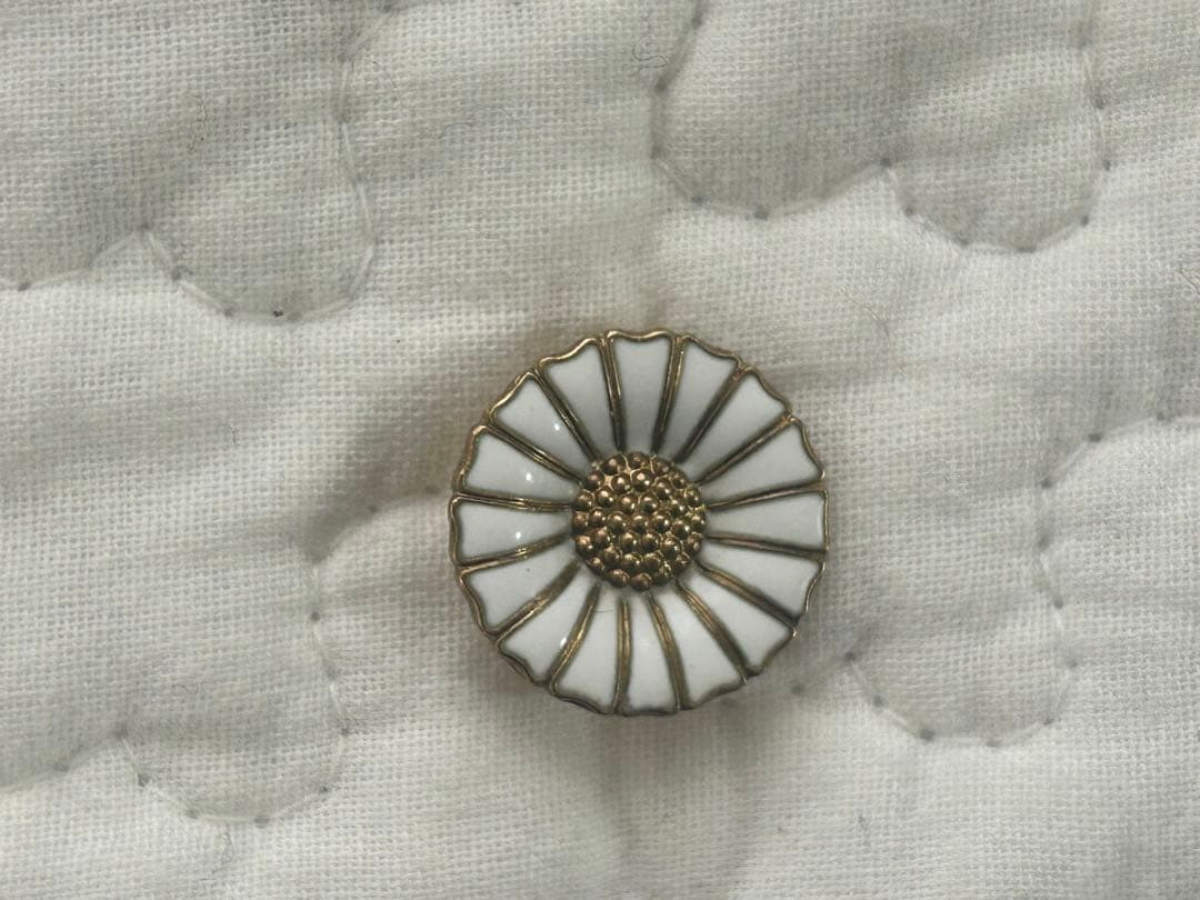 ジョージジェンセンマーガレットシルバーブローチSV925