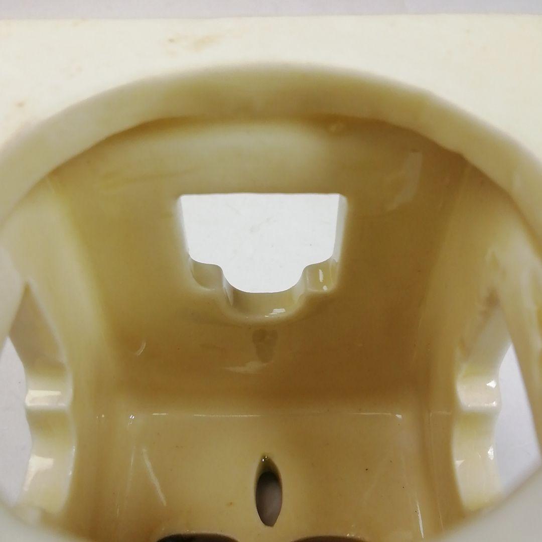 Ｗ１０２　蓋置　『長崎三彩』『天主堂　江口秀山 作』　共箱　茶道具