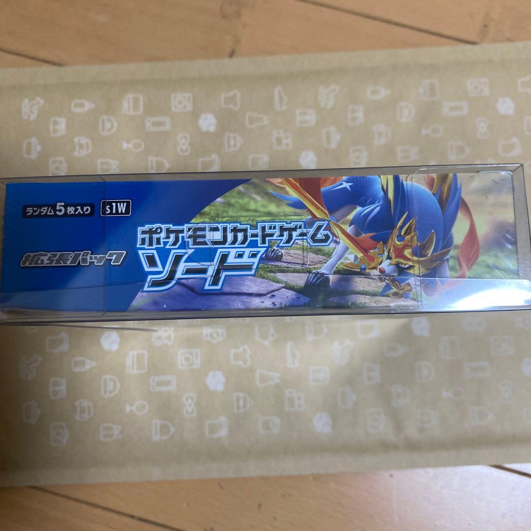 未*来様 ポケモンカードゲーム ソード ボックス未開封　シュリンク付き
