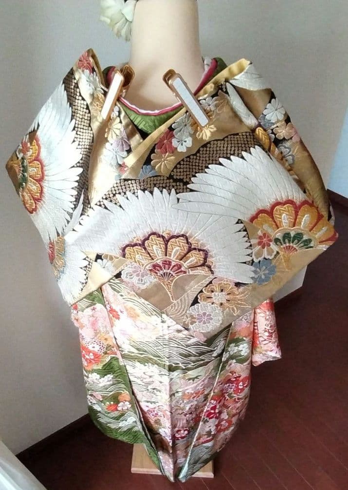 442.凛と可愛い！振袖7点セット　正絹　フルセット　成人式