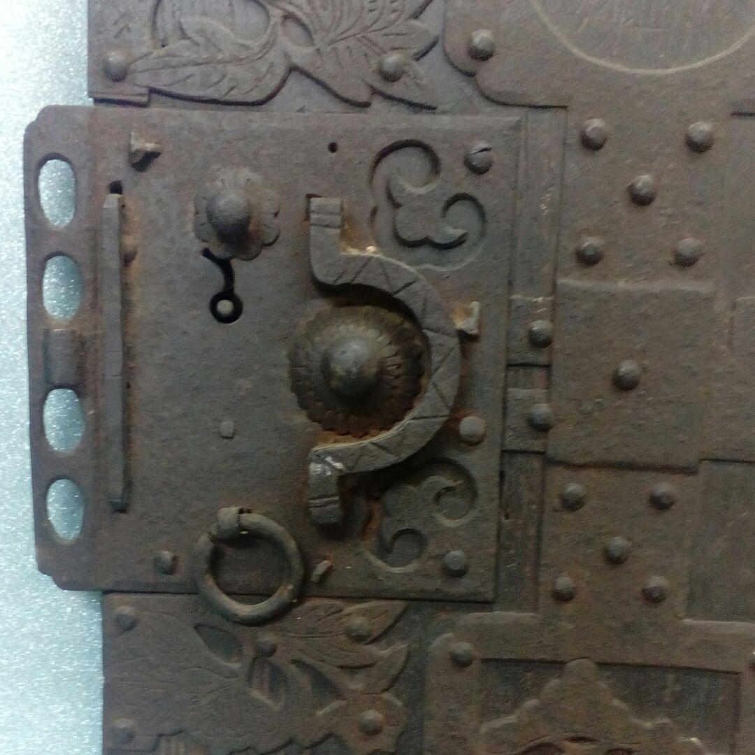 宇和島伊達家伊予國吉田藩３万石知行地藩内１８３３年天保四年記銘蔵出古船箪笥残骸品