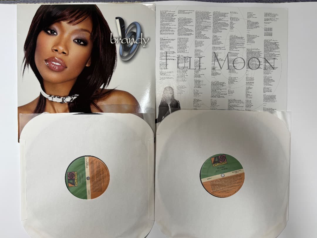 【再生確認済】Brandy ブランディ/Full Moon【Sterling盤】