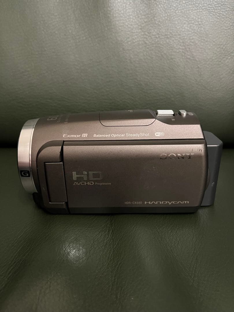 SONY HDR-CX680 純正シューティンググリップ付き