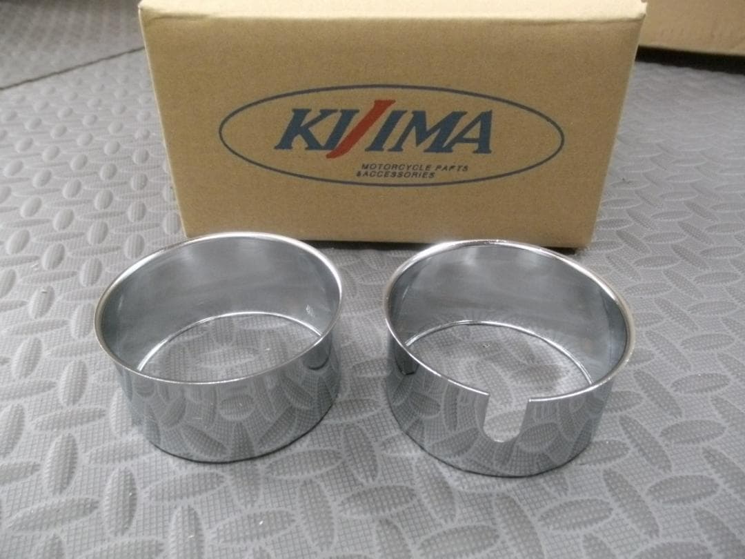 GS400 GS400L RG250 キジマ正規品　メッキメーターカバー　新品