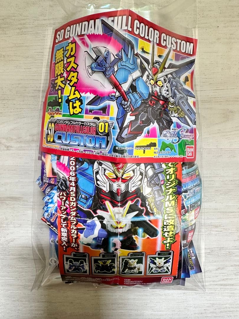 690機体以上のジャンクパーツブックレットセット　SDガンダムフルカラーガチャ