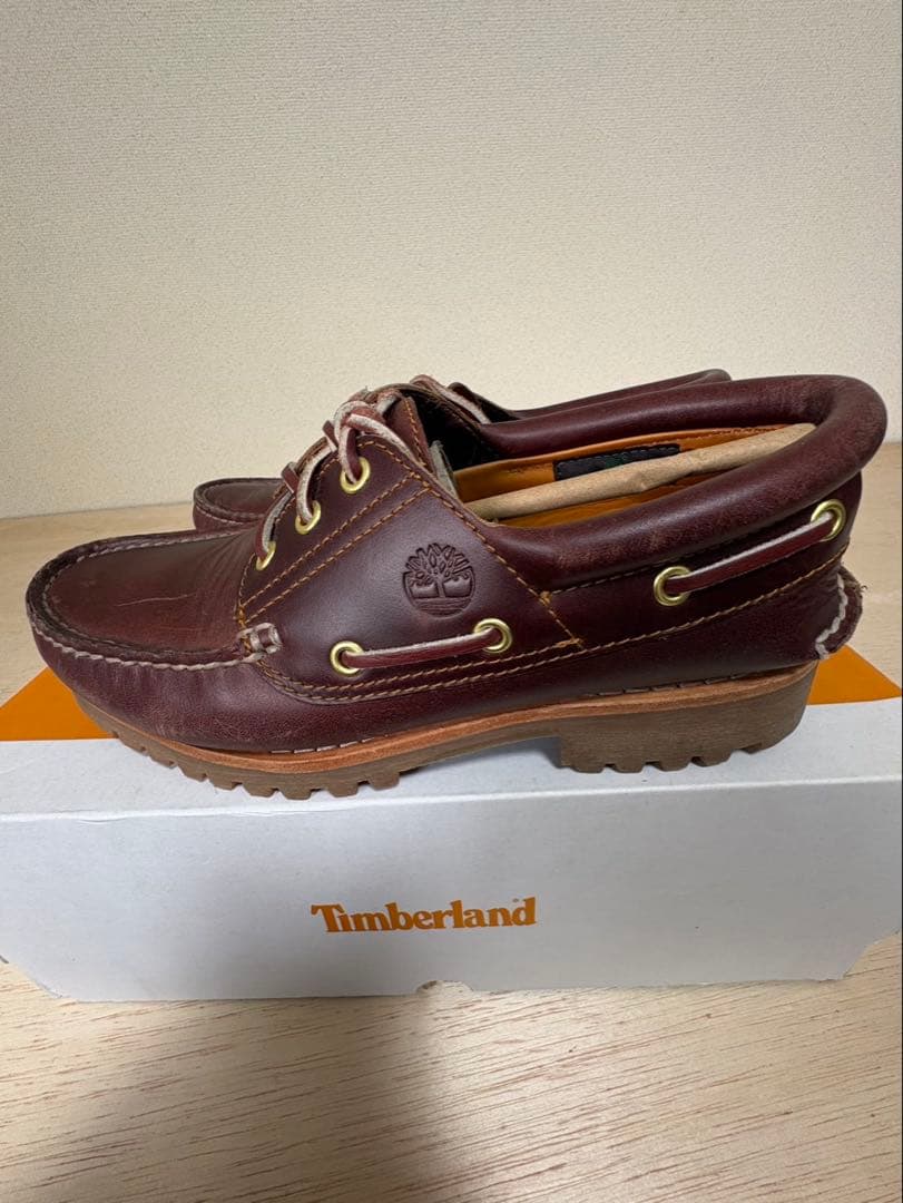 Timberland スリーアイ クラッシック ラグ バーガン
