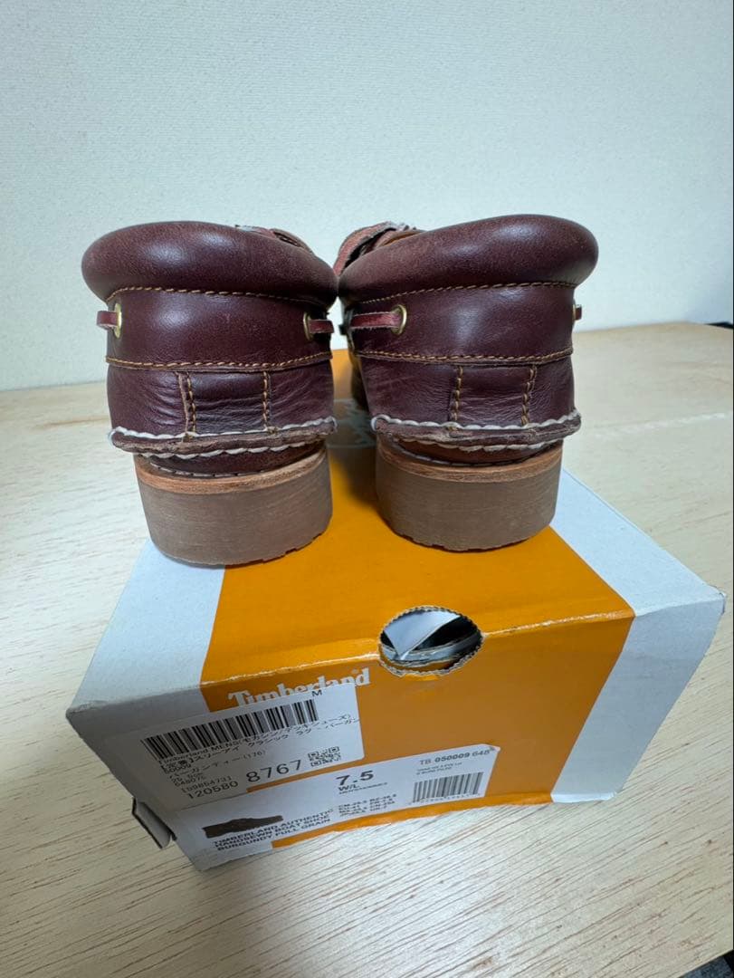 Timberland スリーアイ クラッシック ラグ バーガン