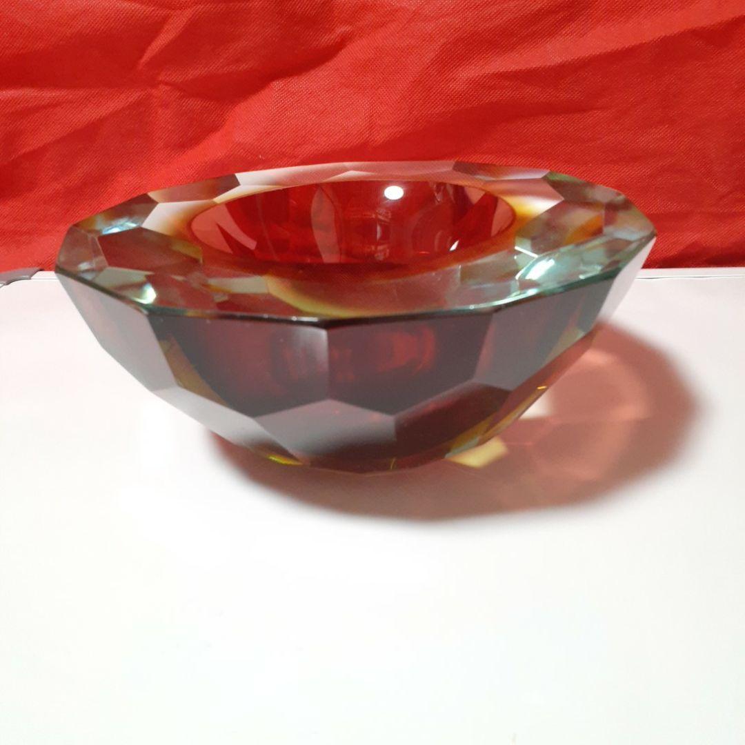 2.9㎏！高級灰皿　イタリア　ムラーノガラス　アレッサンドロ・マンドルザット