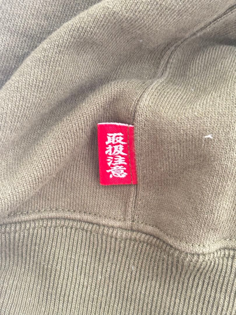 Black eye patch 取扱注意 ジップパーカー M