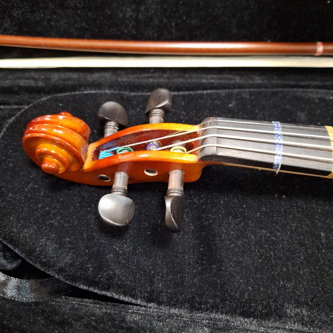 値下げ中　バイオリン本体 1/4　ケース　弓