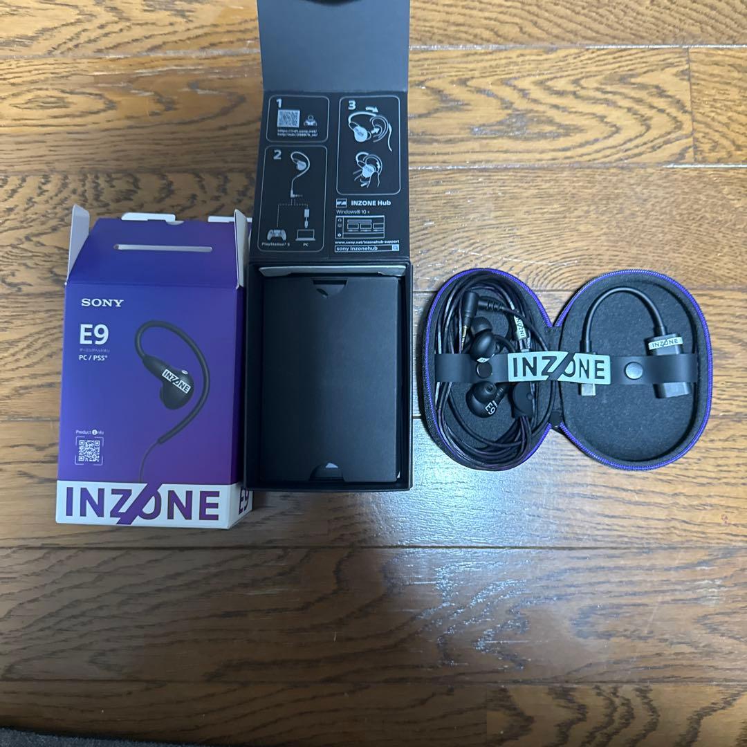 INZONE SONY E9 有線イヤホン PC/PS5対応