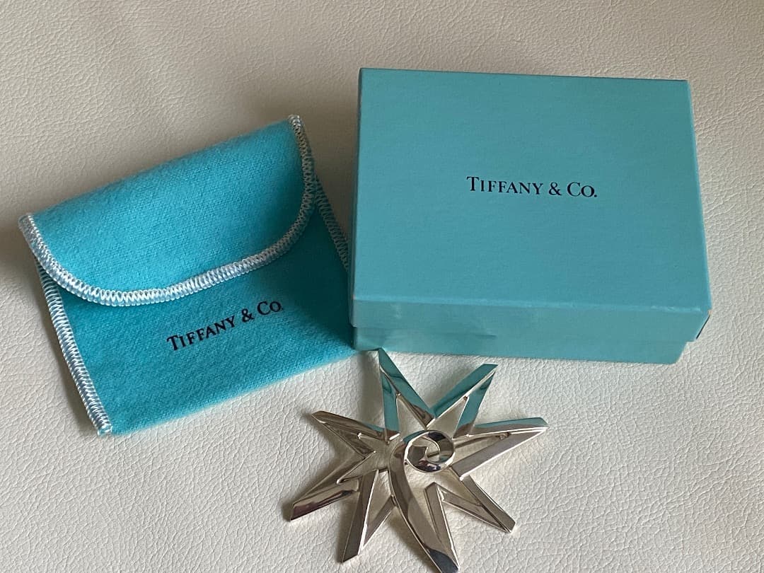 週末お値下げ　美品　ティファニー　スターモチーフ　ブローチ　パロマピカソ