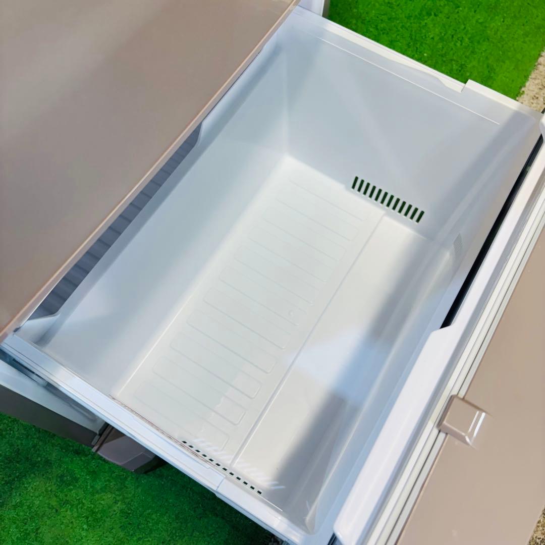 美品 335L 冷蔵庫 大容量 おしゃれ シャンパン 三菱【地域限定配送無料】