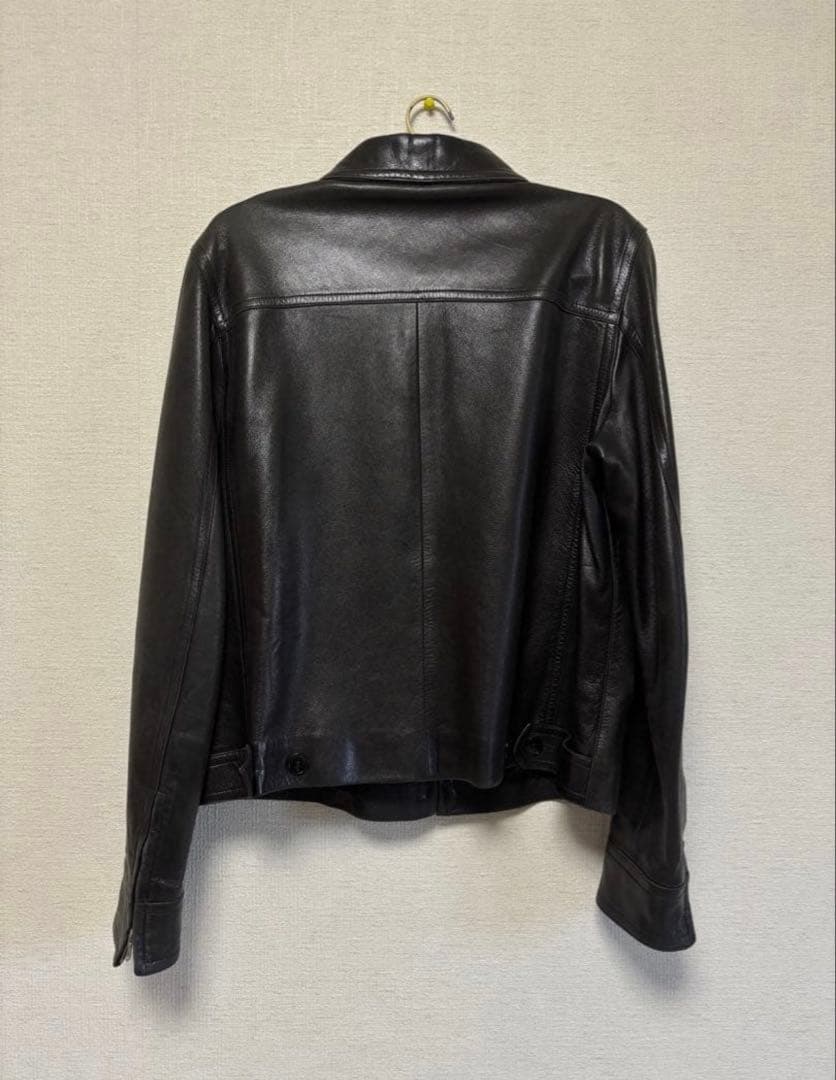 90s agnes b special ラムレザージャケット　サイズ2