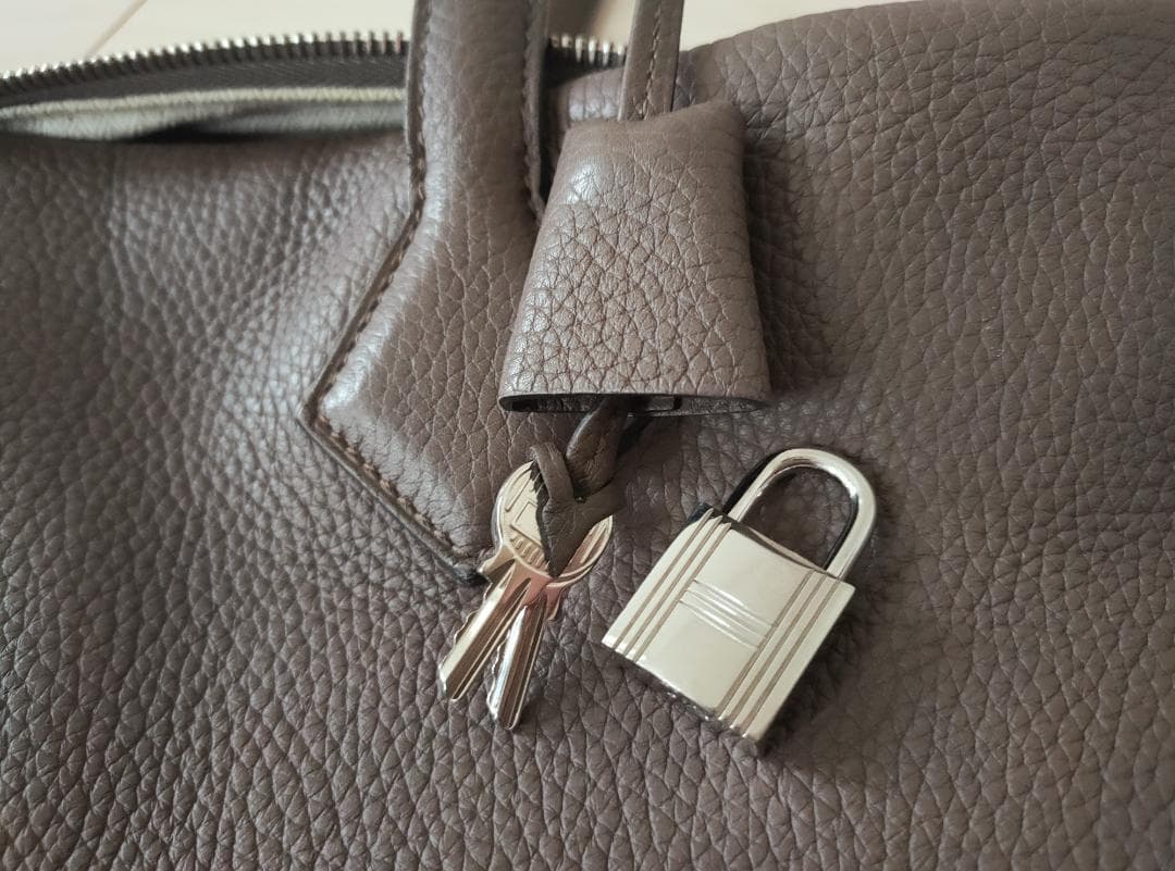 エルメス Hermes ヴィクトリア 40 エトゥープ ボストンバッグ 2017