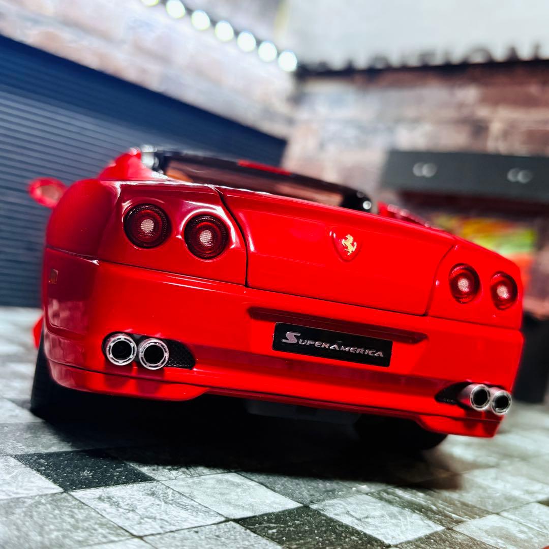 限定2006台 1/18 マテル スーパーエリート フェラーリ スーパーアメリカ