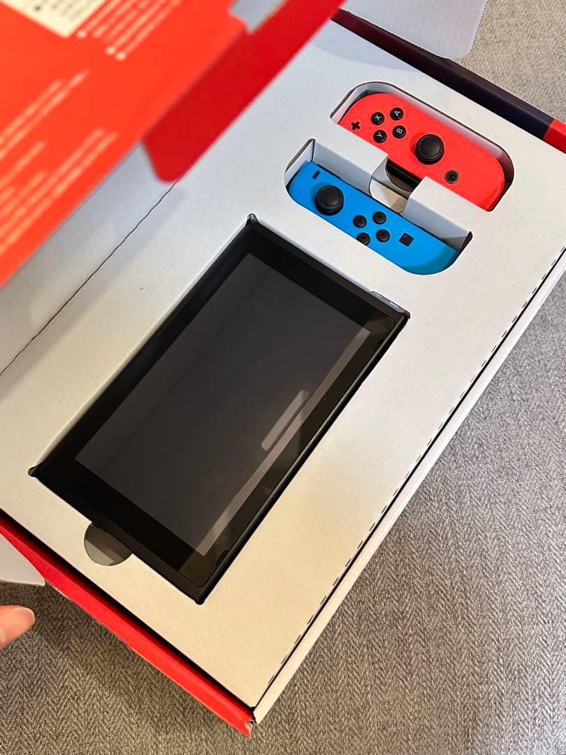 Switch Nintendo Switch 本体 動作確認済 任天堂 箱あり