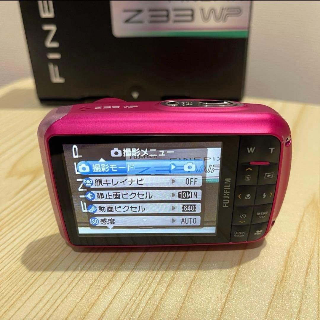 FUJIFILM FinePix Z33 WP ピンク 箱付き